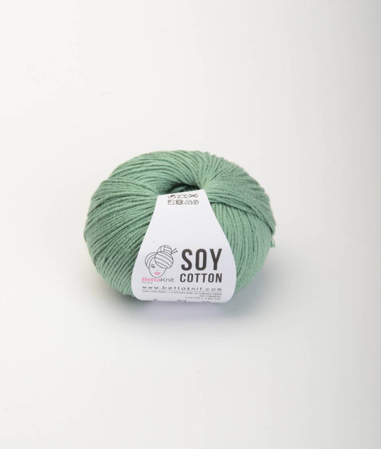 Soy Cotton, cotton and soy yarn