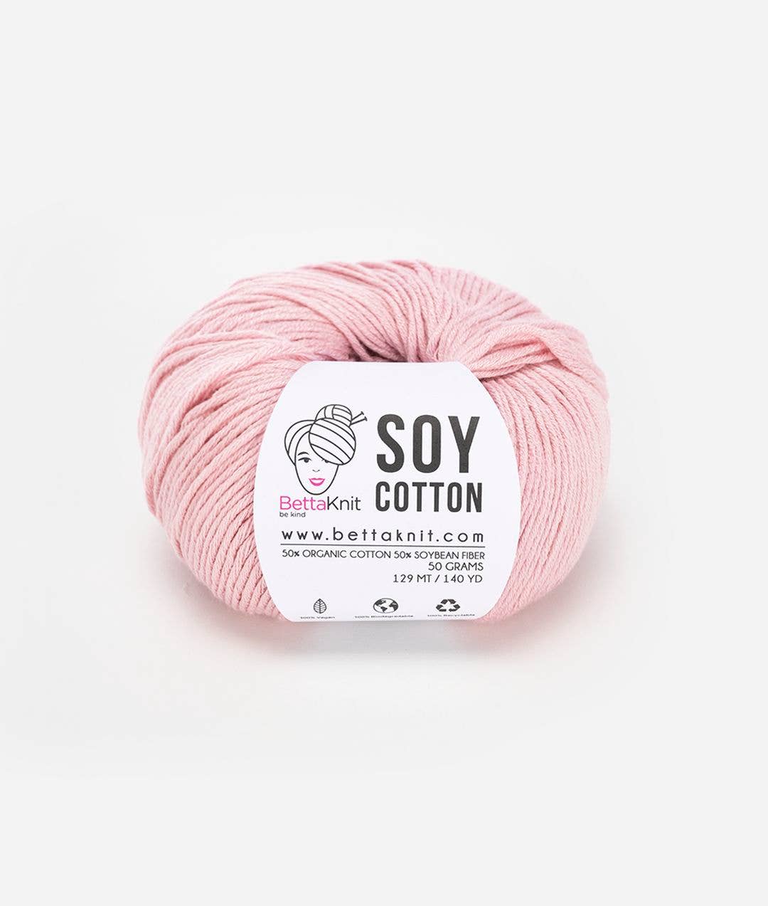 Soy Cotton, cotton and soy yarn
