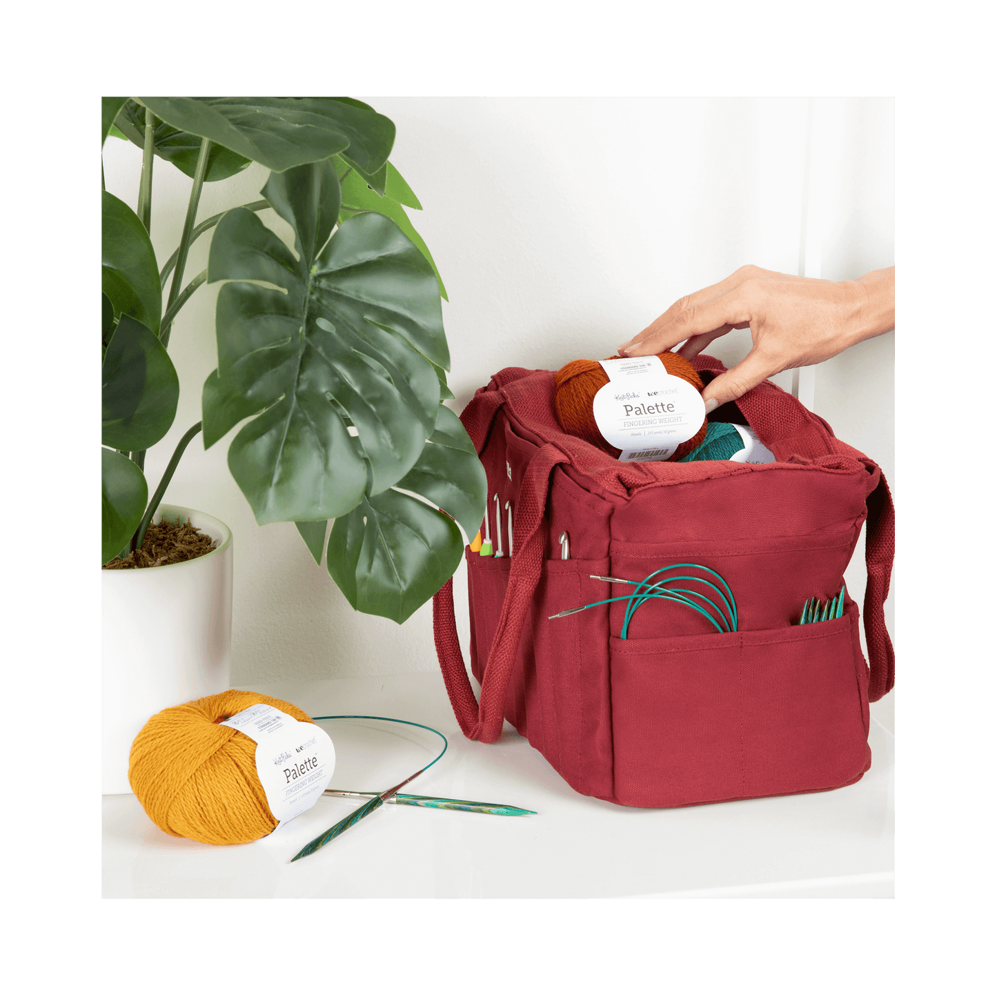 Soolla Studio Bag, Cinnamon, Pottery Tool Bag