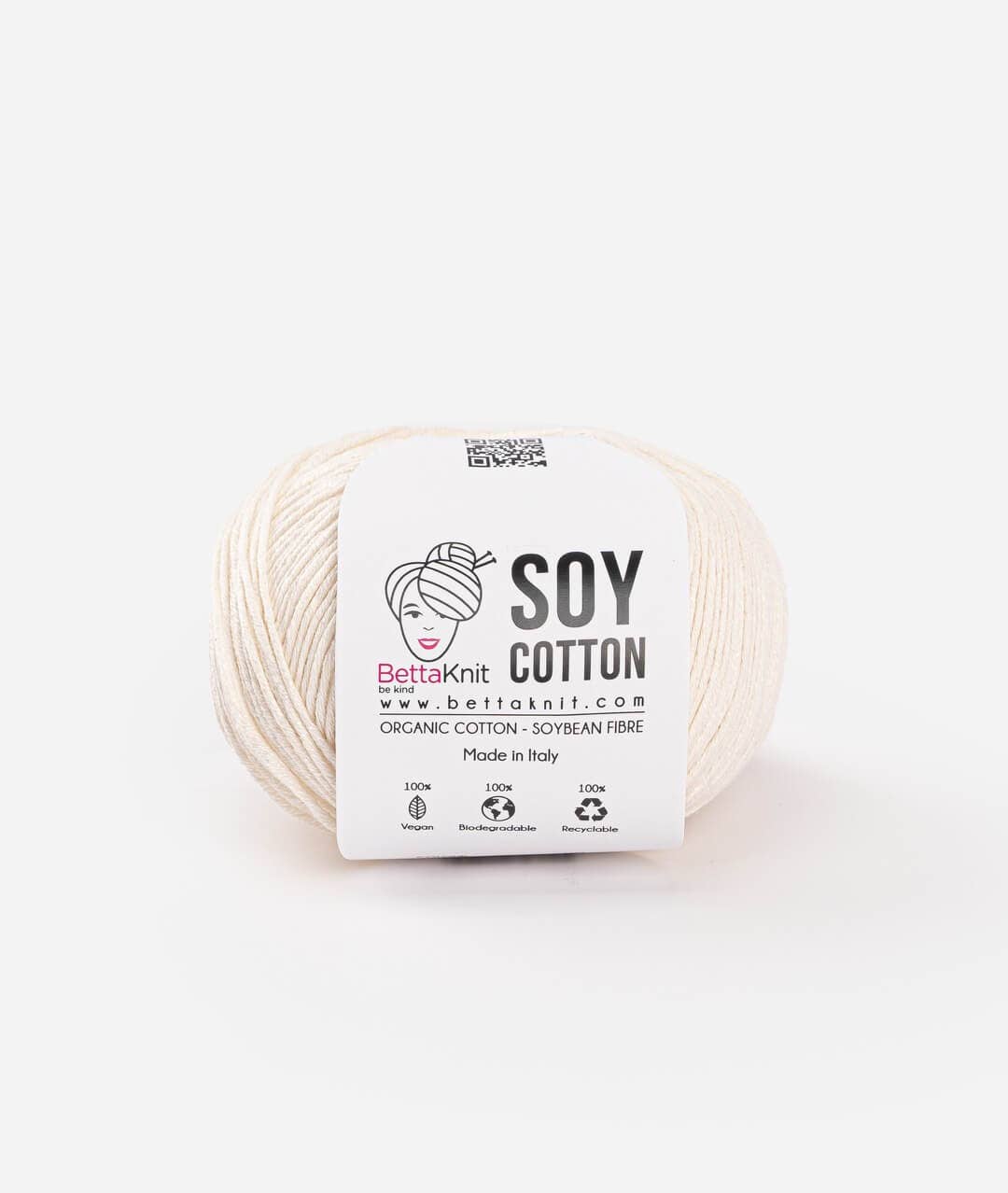Soy Cotton, cotton and soy yarn