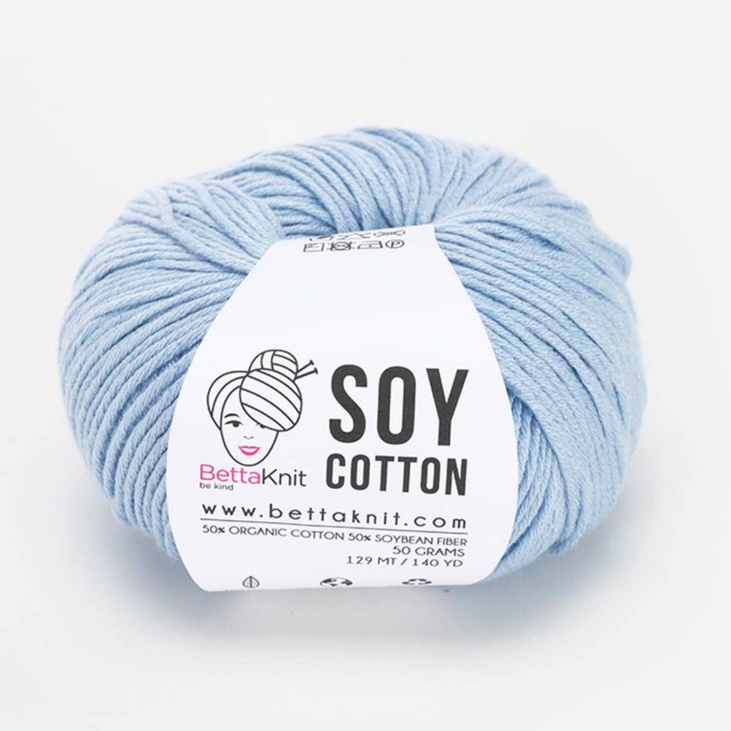 Soy Cotton, cotton and soy yarn