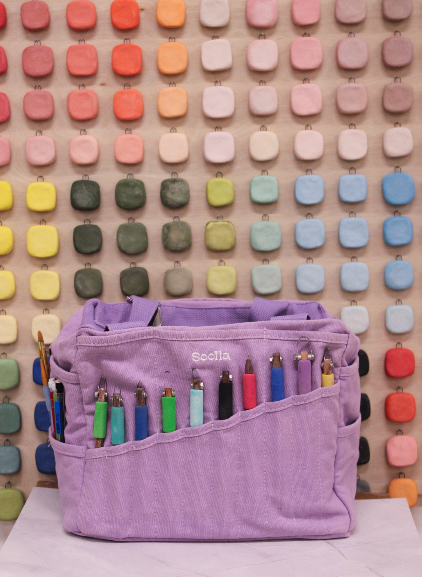 Soolla - Studio bag/Project bag - Lilac Love