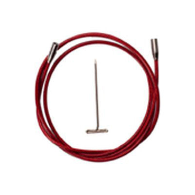 ChiaoGoo - 75 M TWIST Red Cables Large