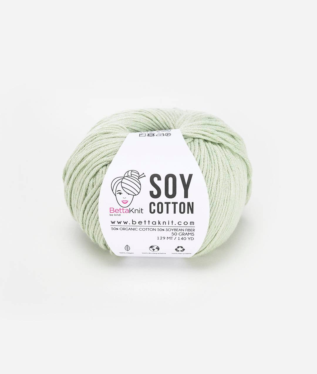 Soy Cotton, cotton and soy yarn